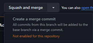 Pull Request Merge Commit