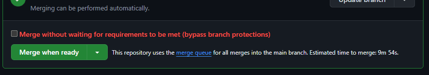 Merge Queue Example